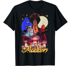 Disney Aladdin Group Shot Poster T-Shirt